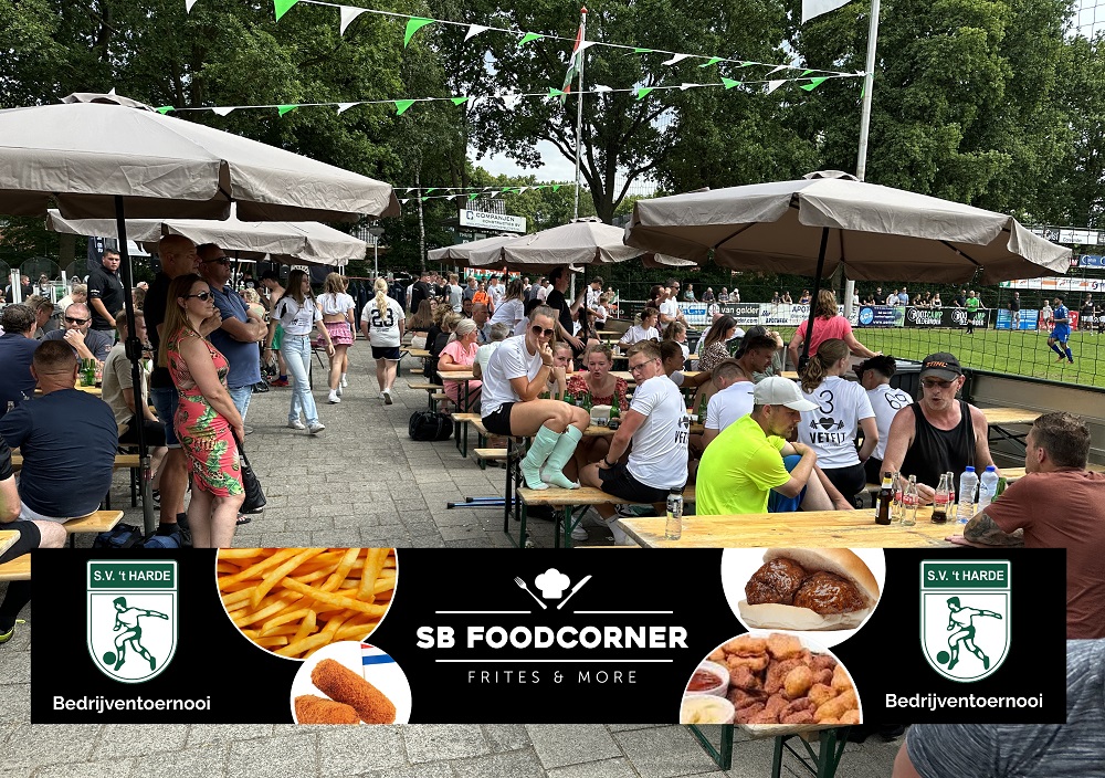 Welkom op het S.V. ’t Harde – SB Foodcorner bedrijventoernooi op zaterdag 22 juni!