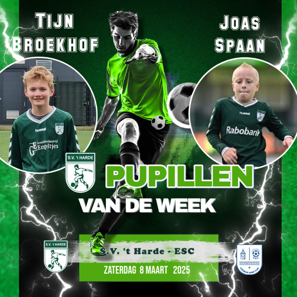 Pupillen van de week Tijn Broekhof en Joas Spaan