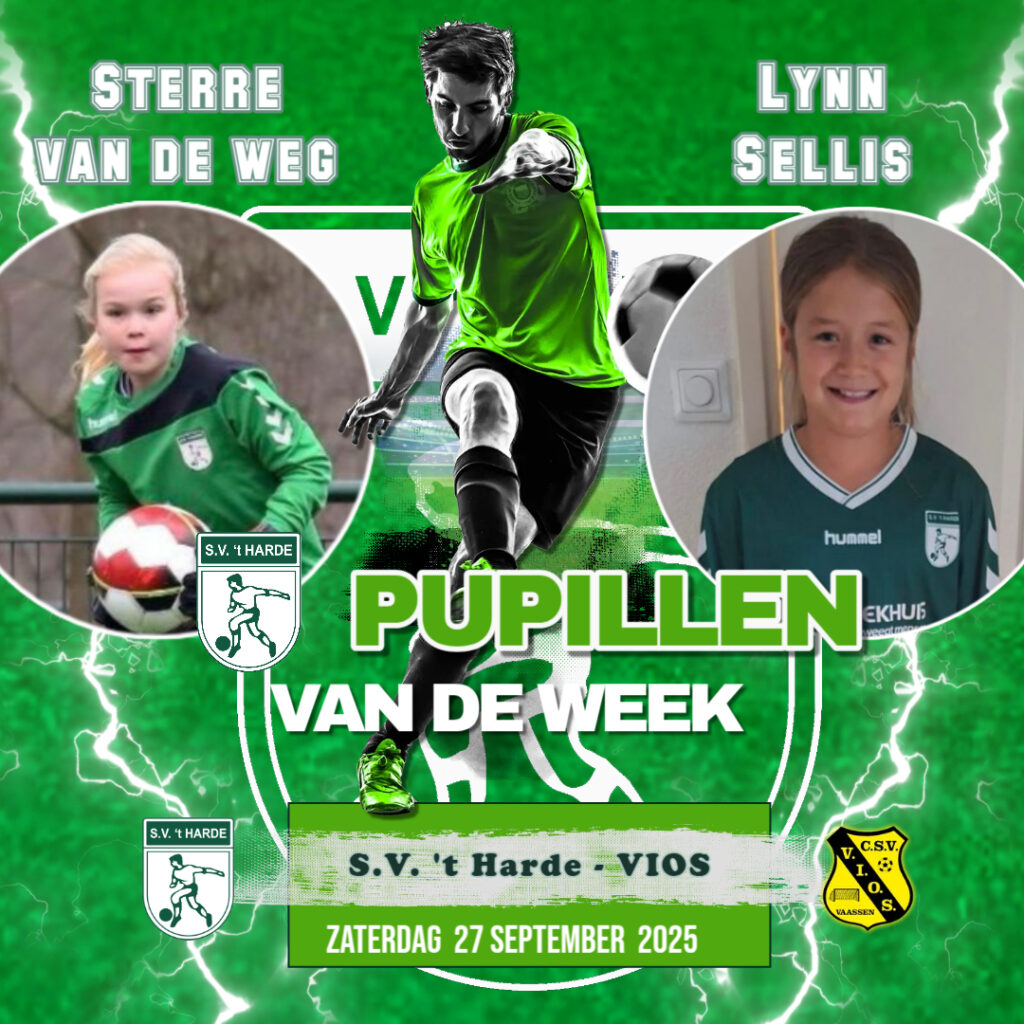 Pupillen van de week Sterre van de Weg en Lynn Sellis