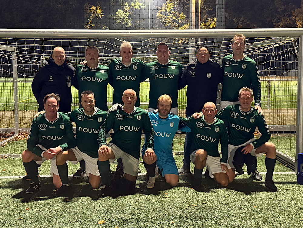 S.V. ’t Harde 45+1 pakt overtuigend het kampioenschap in de najaarscompetitie