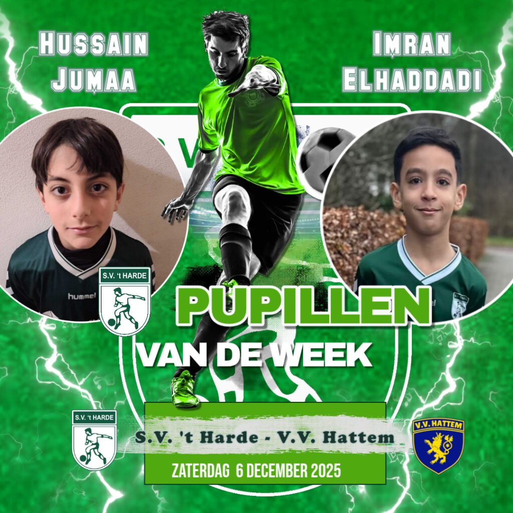 Pupillen van de week Huissain Jumaa en Imran Elhaddadi