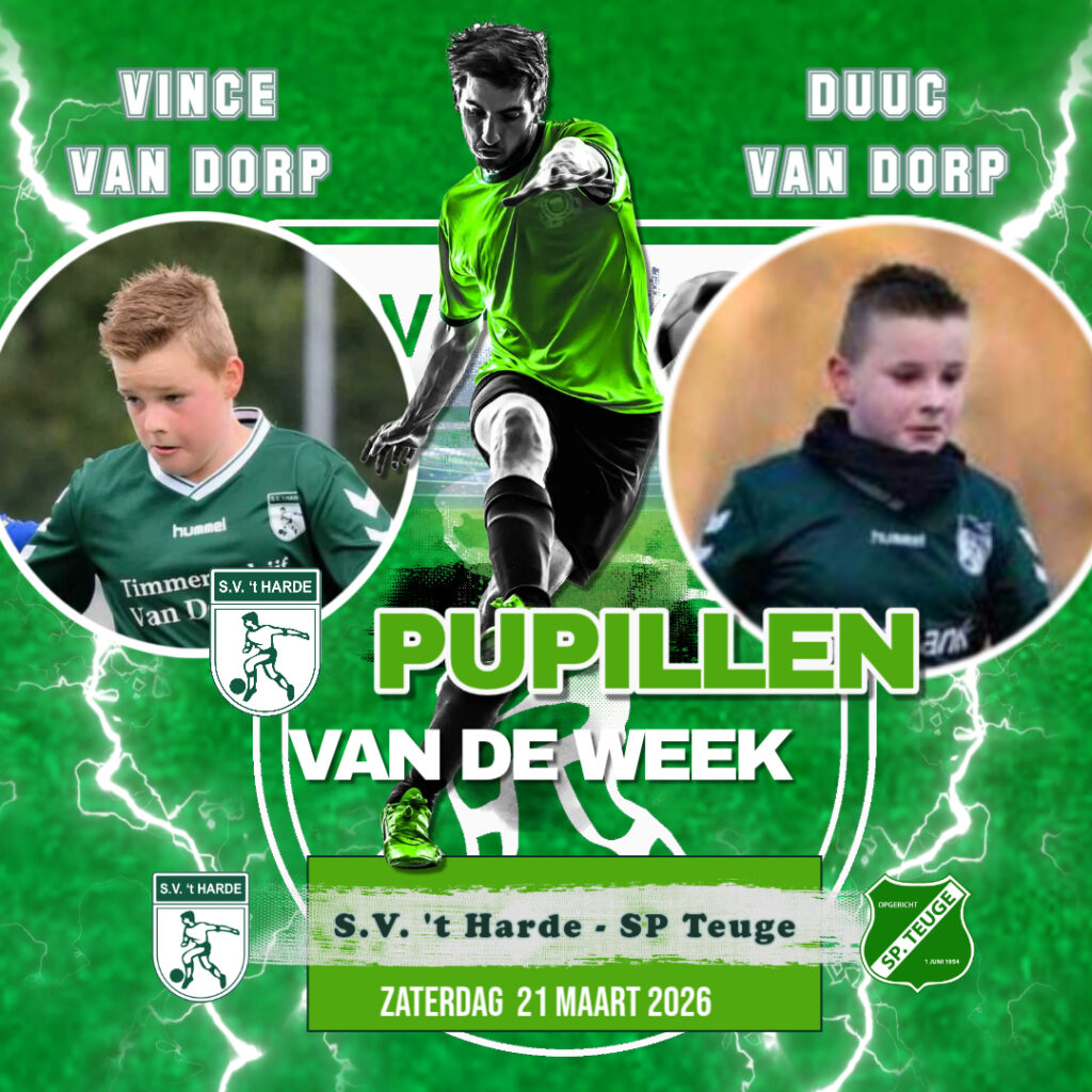 Pupillen van de week Vince van Dorp en Duuc van Dorp
