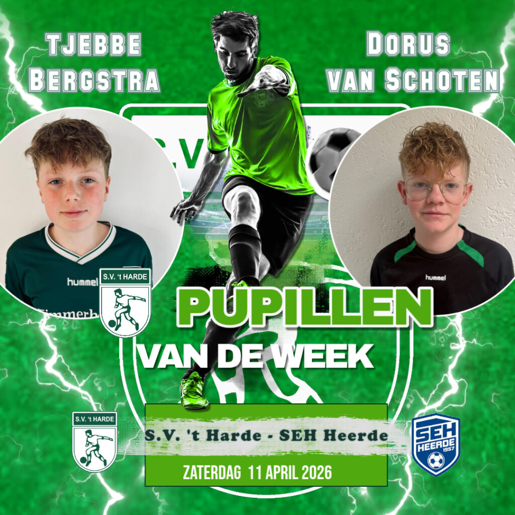 Pupillen van de week Tjebbe Bergstra en Dorus van Schoten