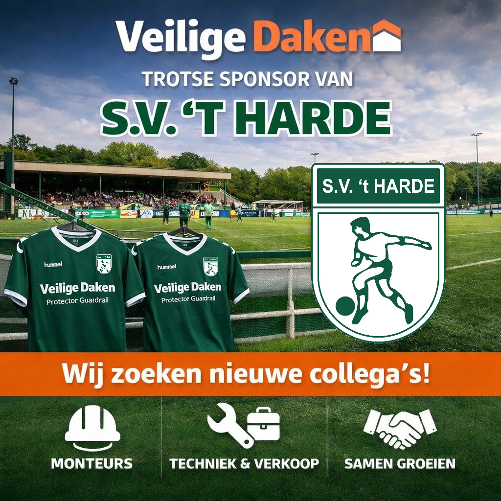 Nieuwe sponsor Veilige Daken zoekt met spoed collega’s!