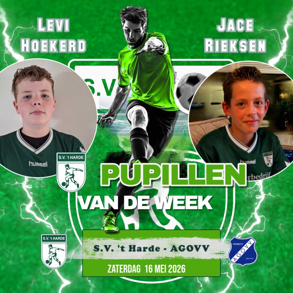 Pupillen van de Week Levi Hoekerd en Jace Rieksen