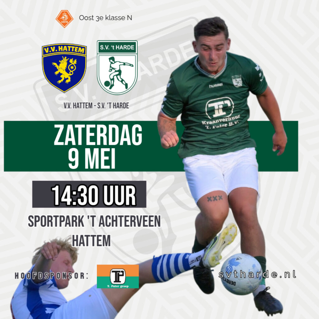 Voorbeschouwing V.V. Hattem – S.V. ‘t Harde