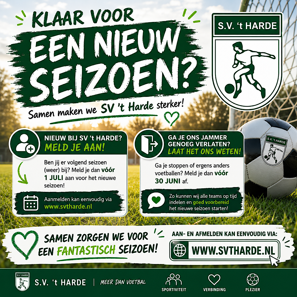 Klaar voor een nieuw seizoen?