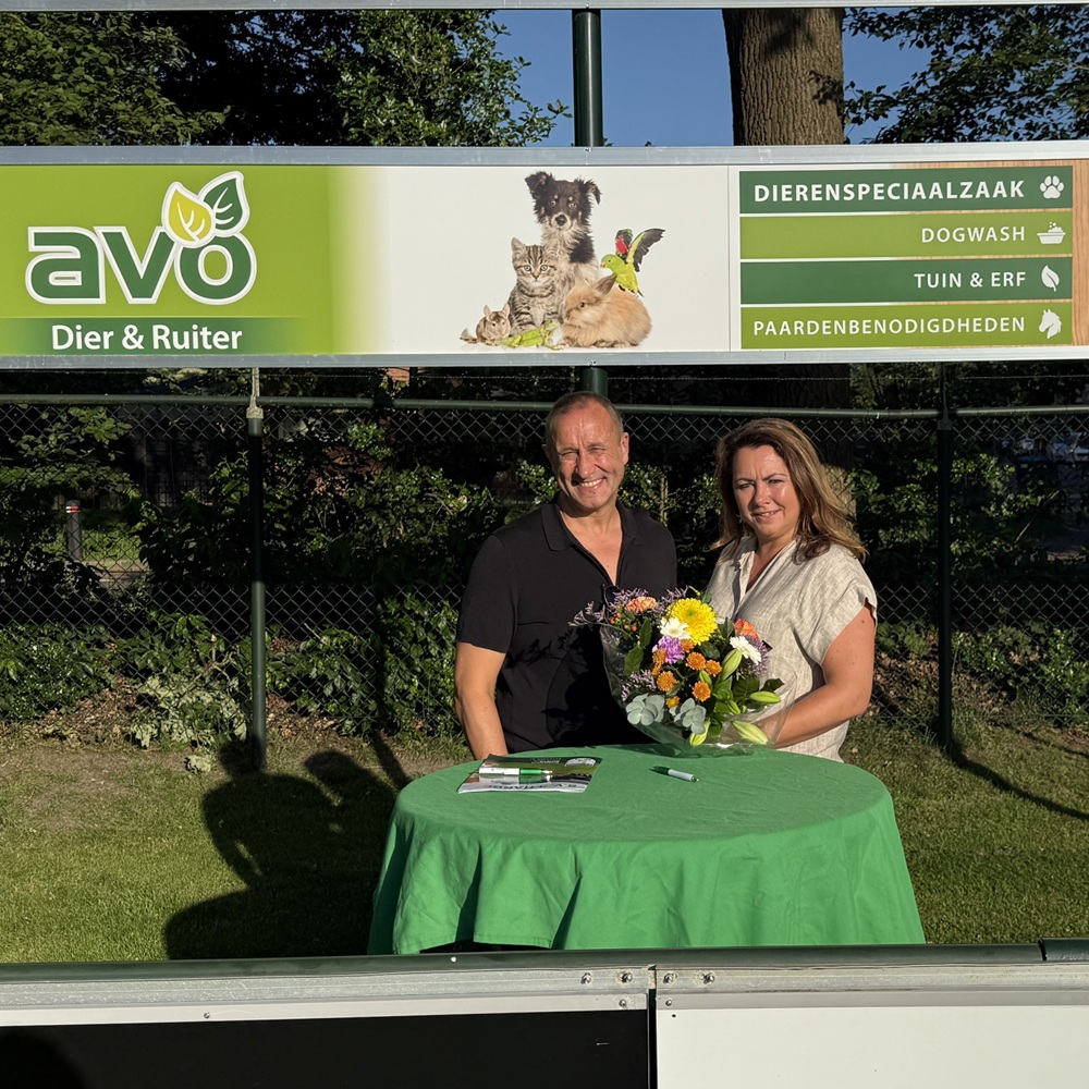AVO Dier & Ruiter uit Hulshorst nieuwe plussponsor van S.V. ’t Harde