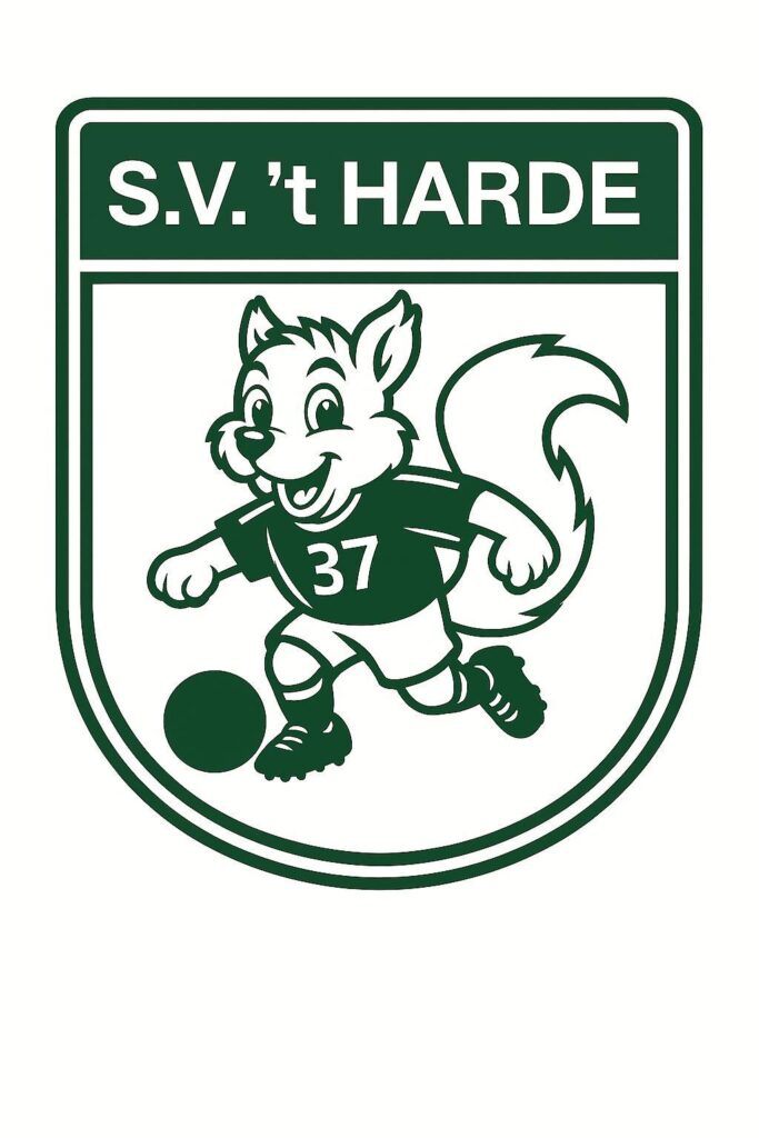 Hardie, de mascotte van SV ’t Harde!