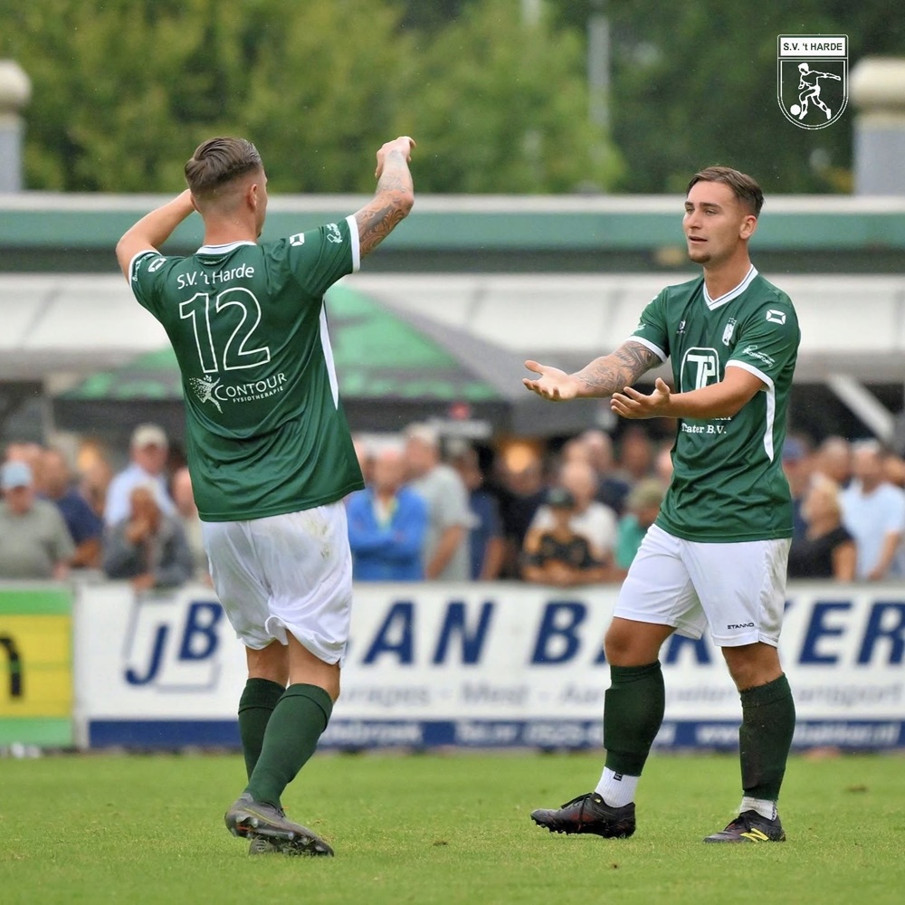 S.V. ’t Harde wint van V.V. V.V. OWIOS in de Contour VeluweCup
