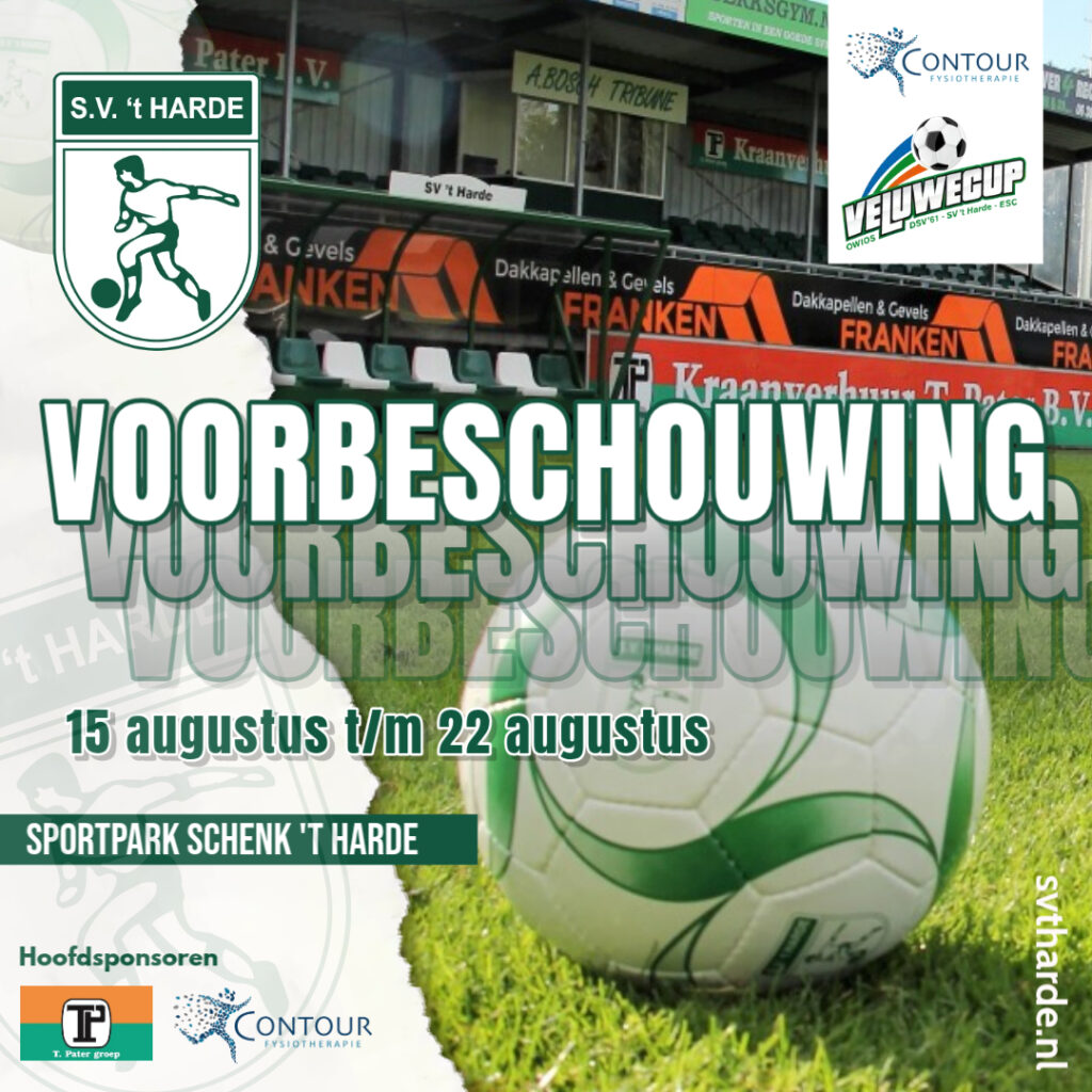 Voorbeschouwing Contour Fysiotherapie Veluwecup 2026 (15 t/m 22 augustus)