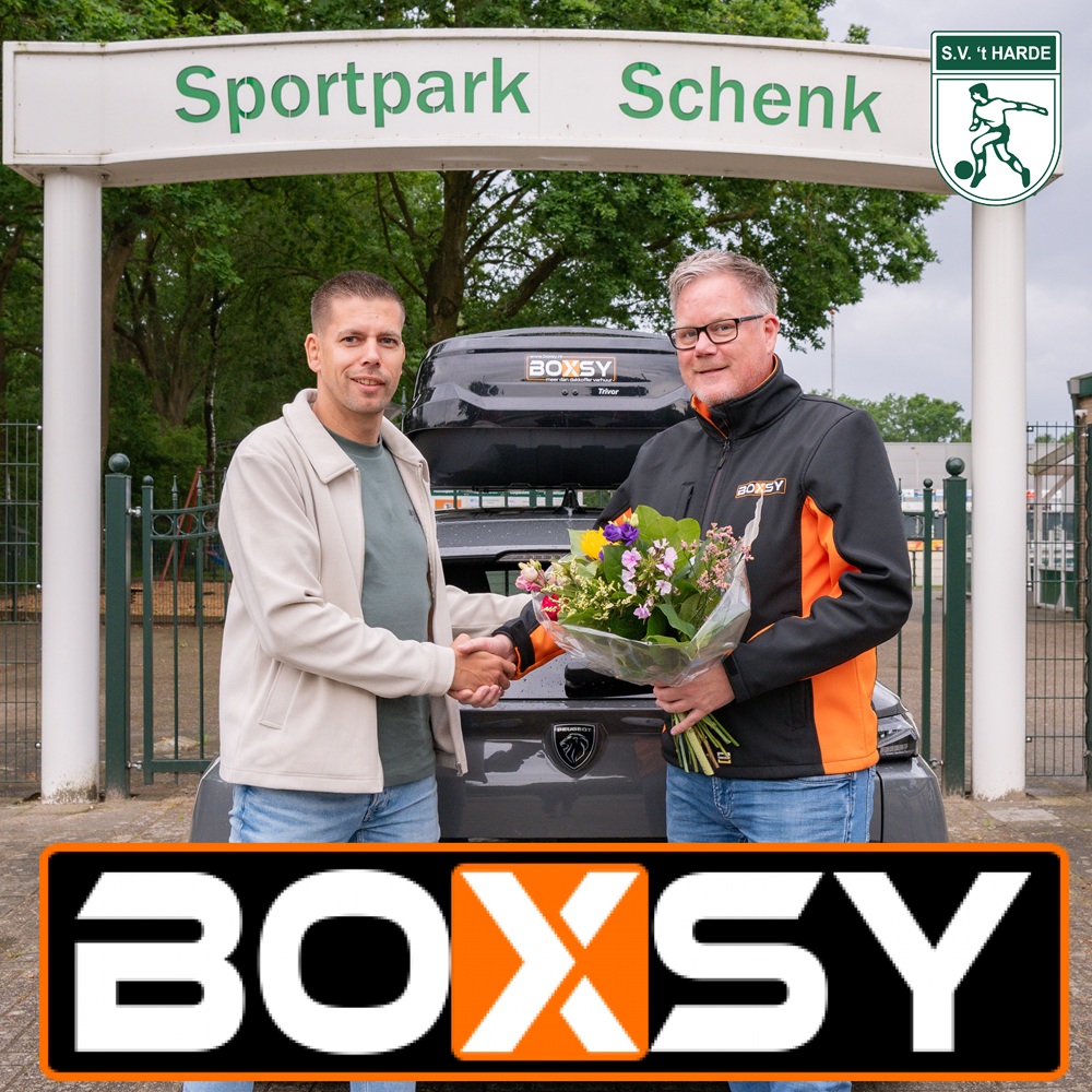 Boxsy nieuwe bordsponsor van S.V. ’t Harde